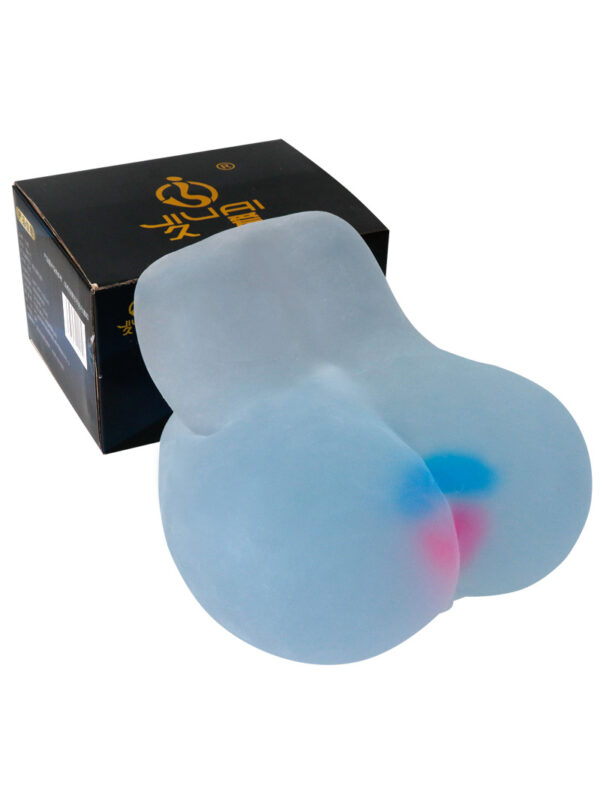 Transparent Doggystyle Realistic Butt Masturbator Male Sex Toy